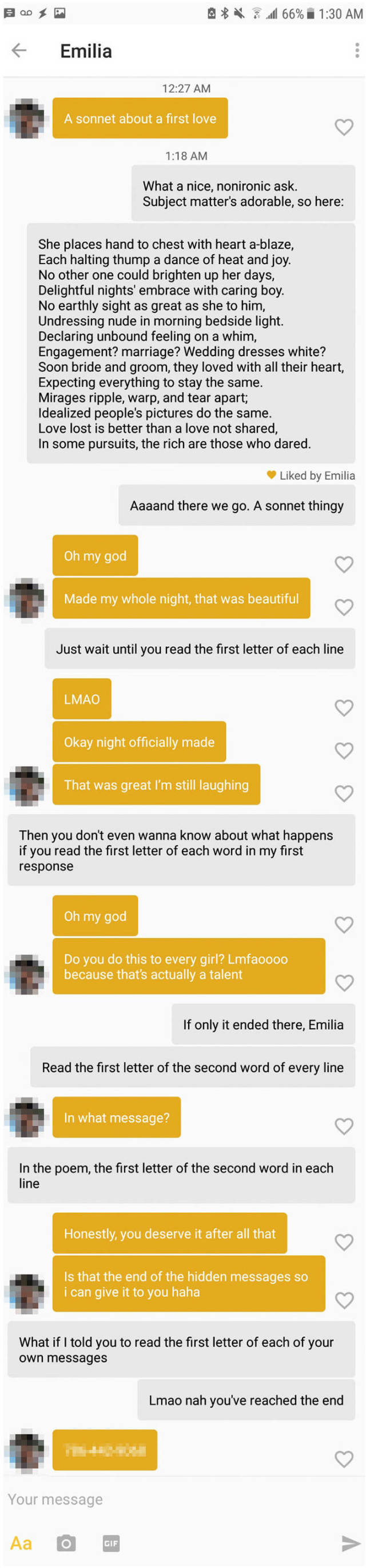 This Guy Decided To Add Something Spicy To Casual Tinder Chatting