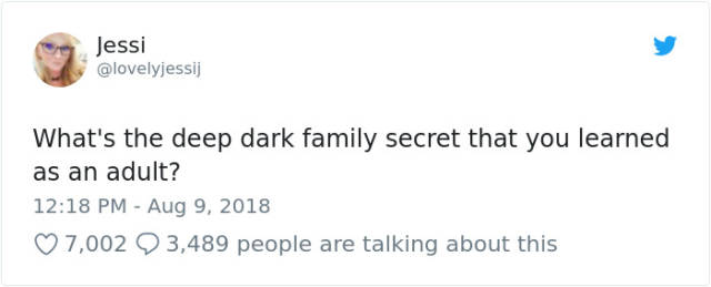 Some Family Secrets Stay Hidden Longer Than Others