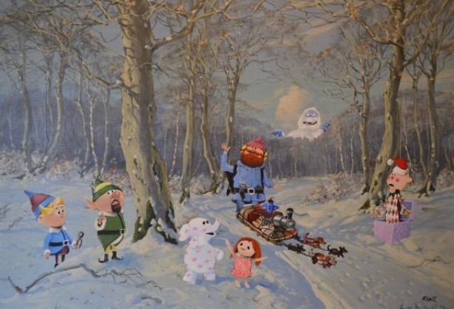 Artist Turns Unwanted Thrift Shop Paintings Into Some Sweet Pop Art