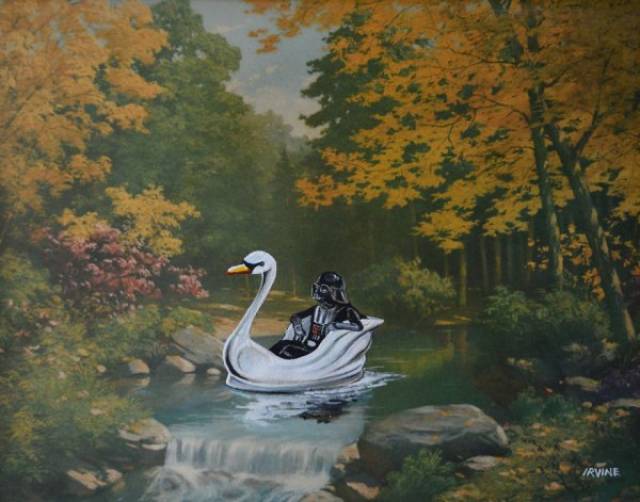 Artist Turns Unwanted Thrift Shop Paintings Into Some Sweet Pop Art