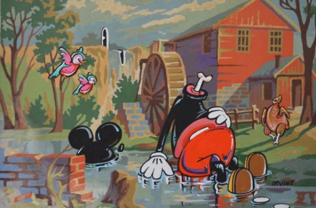 Artist Turns Unwanted Thrift Shop Paintings Into Some Sweet Pop Art