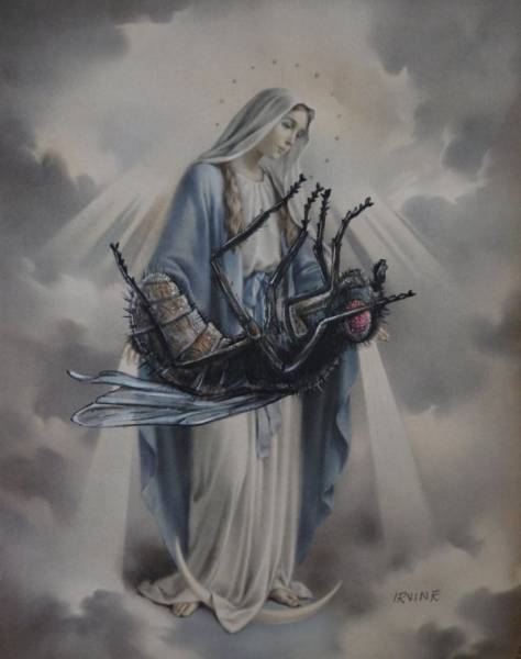 Artist Turns Unwanted Thrift Shop Paintings Into Some Sweet Pop Art