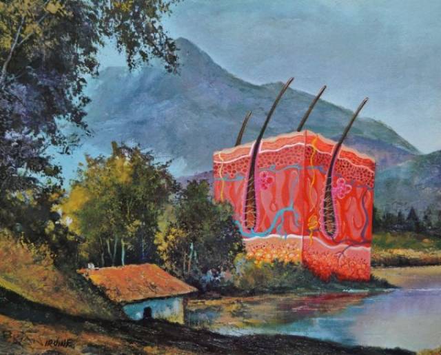 Artist Turns Unwanted Thrift Shop Paintings Into Some Sweet Pop Art