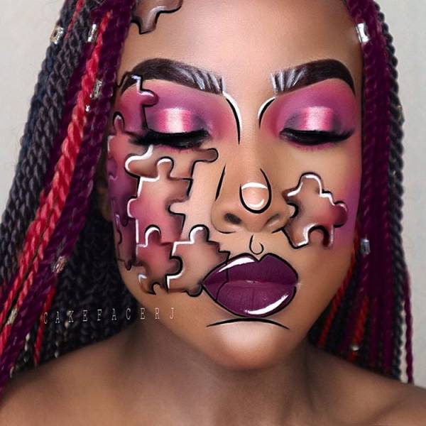 For This Makeup Artist Her Own Face Is Her Best Canvas