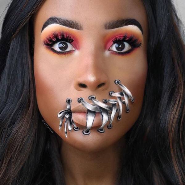 For This Makeup Artist Her Own Face Is Her Best Canvas
