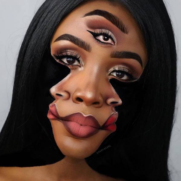 For This Makeup Artist Her Own Face Is Her Best Canvas