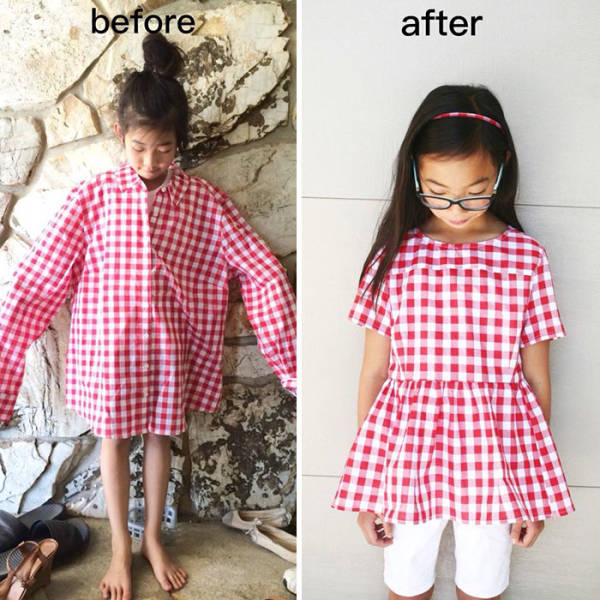 Mom Proves That Any Ugly Piece Of Clothing Can Look Good Again
