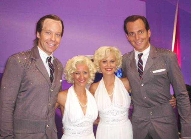 Actors Joined By Their Stunt And Body Doubles