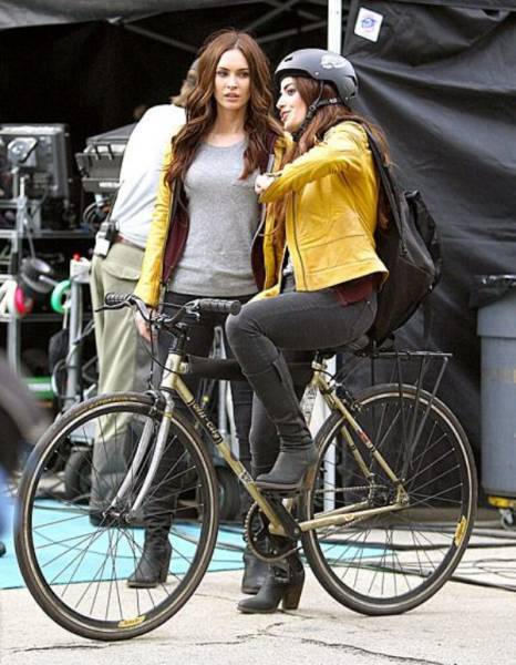 Actors Joined By Their Stunt And Body Doubles