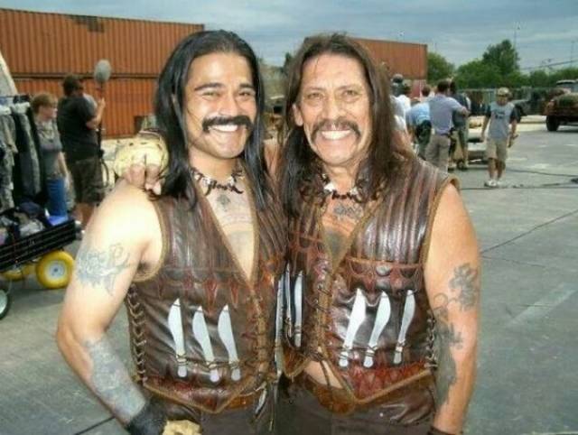 Actors Joined By Their Stunt And Body Doubles