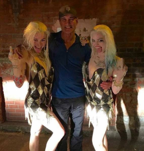 Actors Joined By Their Stunt And Body Doubles