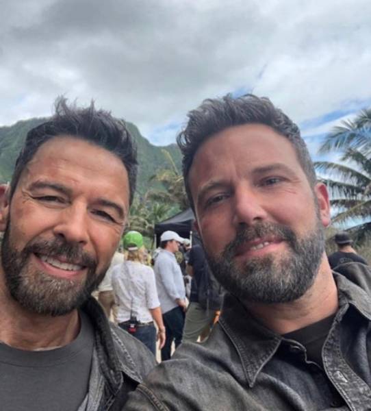 Actors Joined By Their Stunt And Body Doubles