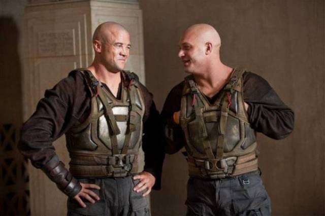 Actors Joined By Their Stunt And Body Doubles