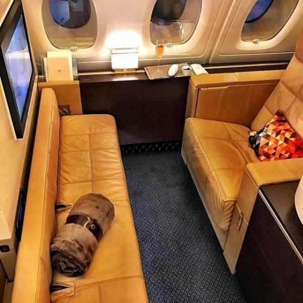 How It Feels To Be Flying First Class
