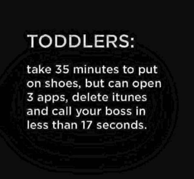 Toddlers Will Test Everyone Around Them
