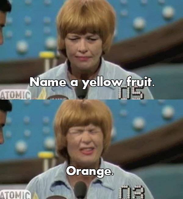 Not The Brightest Game Show Answers…