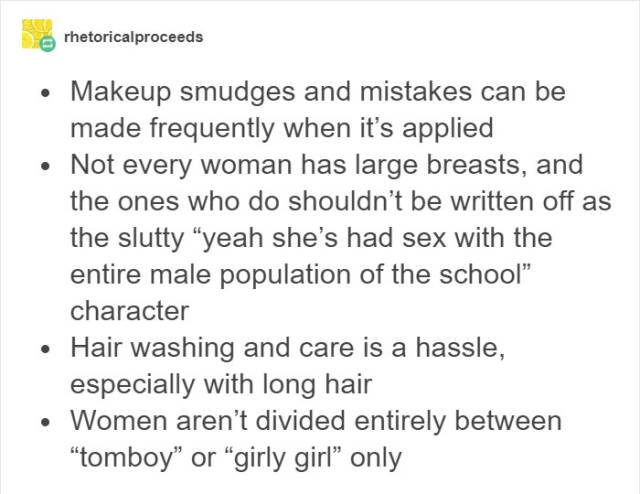 There Are So Many Things That Male Writers Get Wrong About Female Characters