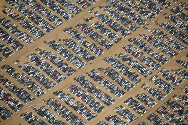 There Is A Whole Graveyard Of Cars And Aircrafts In A Californian Desert