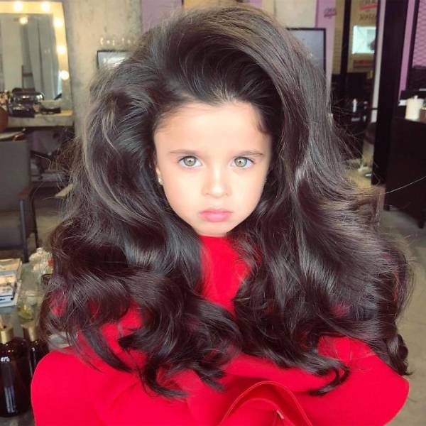 This Girl Is Already A Superstar Thanks To Her Majestic Hair, And She Is Only Five!