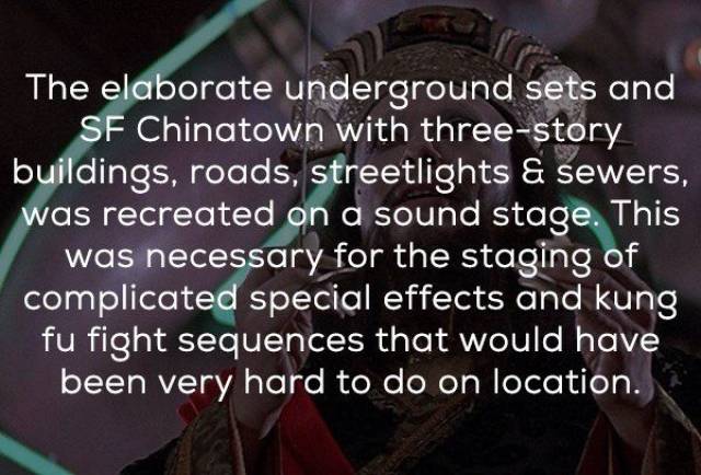 Little Facts About “Big Trouble In Little China”