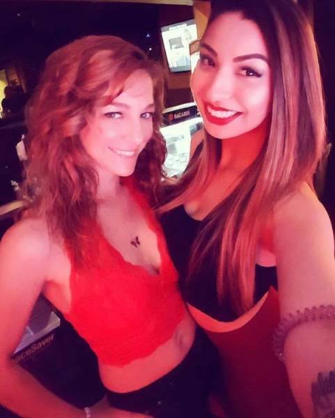 Hot Bartenders With Very Hot Drinks!