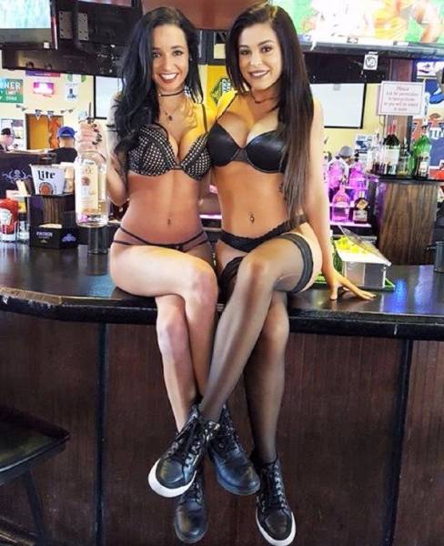 Hot Bartenders With Very Hot Drinks!