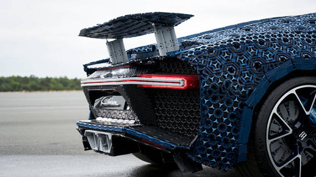 LEGO Has Created A Full-Size Bugatti Chiron From Bricks, And It REALLY DRIVES