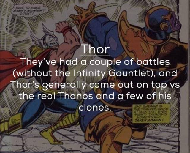 Pretty Much Everyone Has Beaten Thanos In The Comics