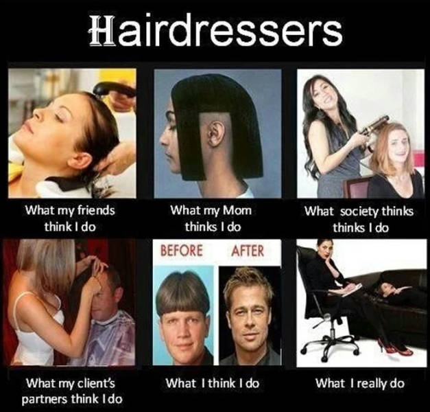 Short Trimmed Hairstylist Memes