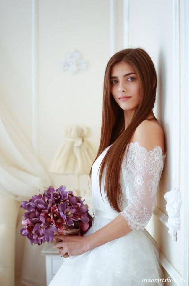 Stunning Russian Brides on Their Wedding Days