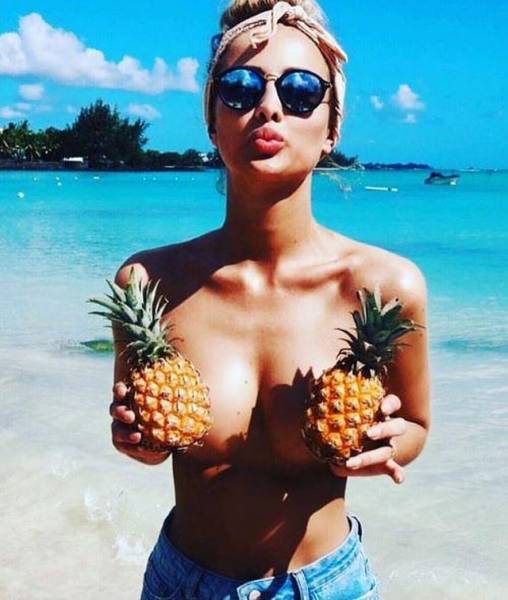 Pineapple Boobs Is A Trend That’s Screaming Summer