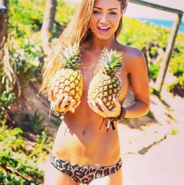 Pineapple Boobs Is A Trend That’s Screaming Summer