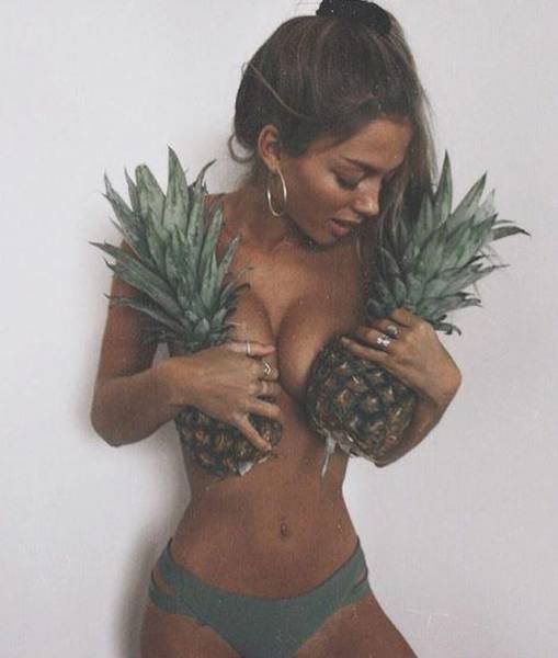 Pineapple Boobs Is A Trend That’s Screaming Summer