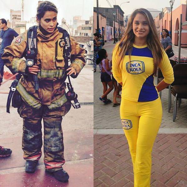 Uniform Ladies Don’t Always Wear Their Uniforms