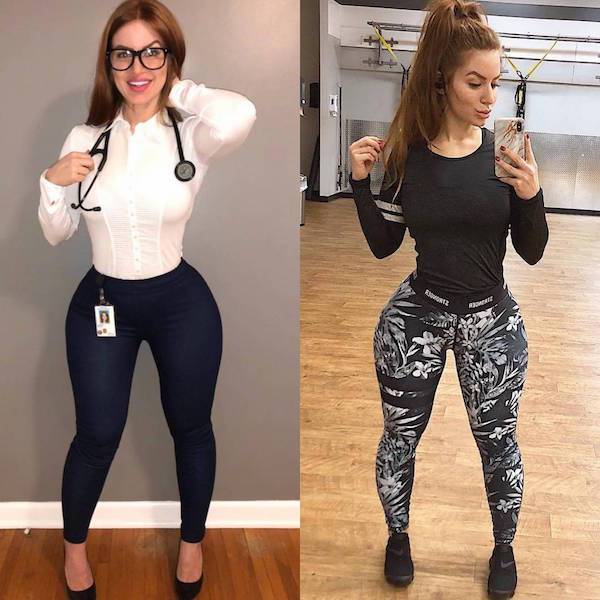 Uniform Ladies Don’t Always Wear Their Uniforms