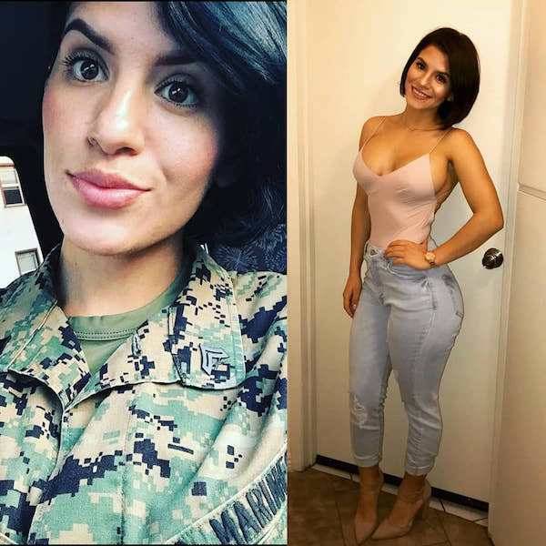 Uniform Ladies Don’t Always Wear Their Uniforms