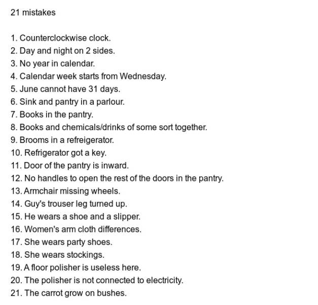 Can You Spot Everything That’s Wrong Here? Can You Spot Everything That’s Wrong Here?