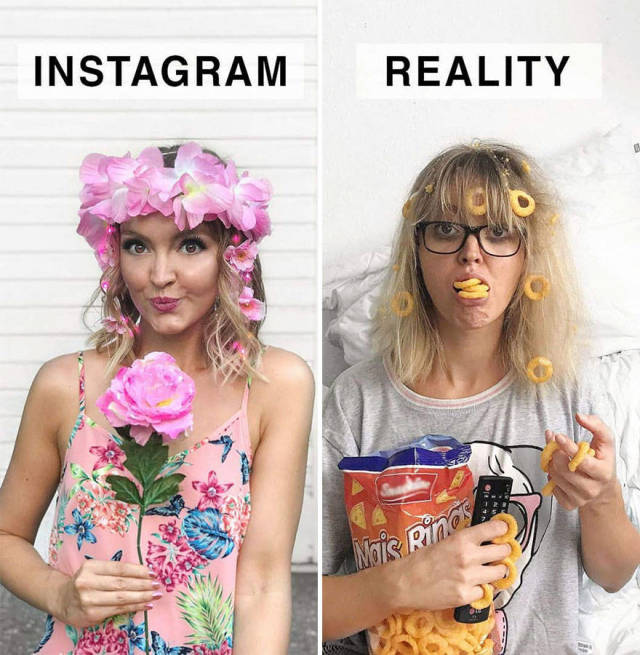 Instagram Never Shows How Pathetic Reality Can Actually Be