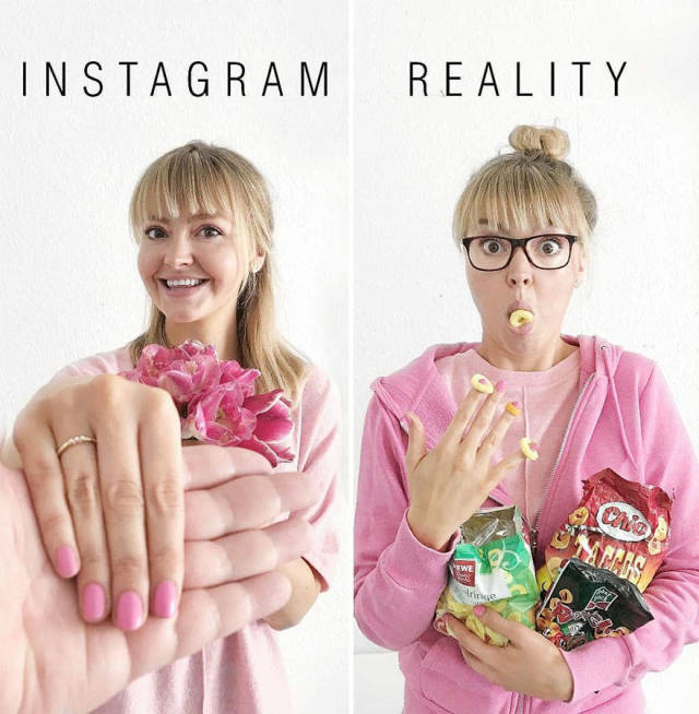 Instagram Never Shows How Pathetic Reality Can Actually Be
