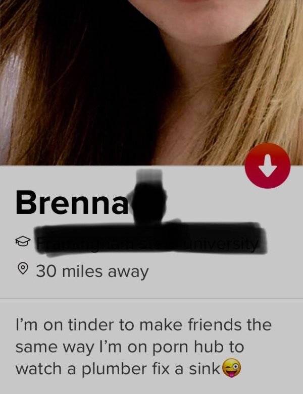 Tinder Is Not Where You Come For Shame