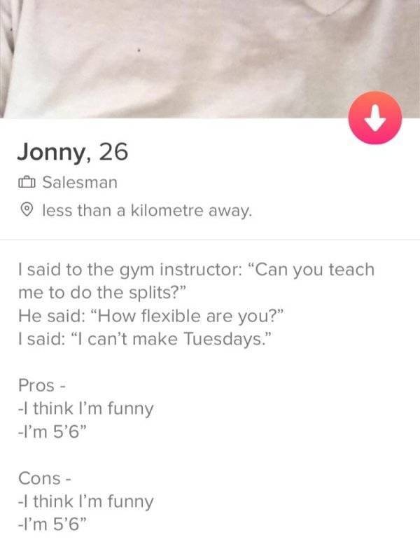 Tinder Is Not Where You Come For Shame