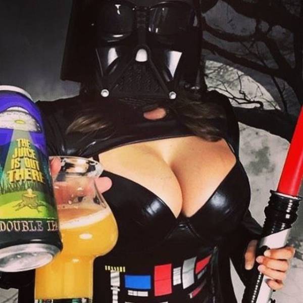 Two Things Men Like Most: Tits And Beer!