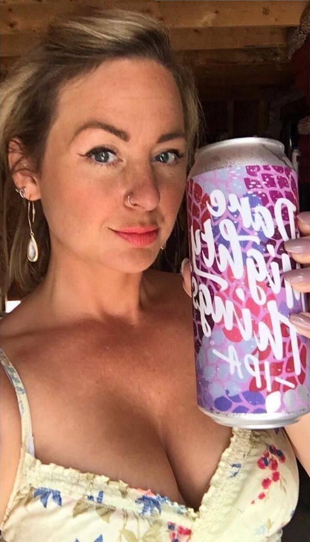 Two Things Men Like Most: Tits And Beer!