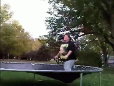 Girls Are Not Very Good With Trampolines