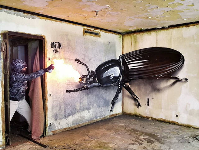 This Street Artist Creates New Realities In 3D