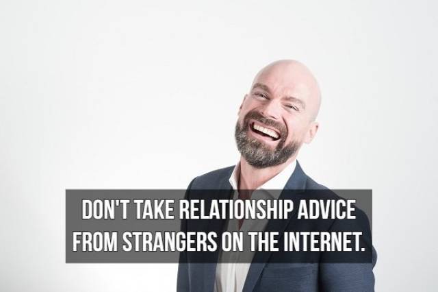 Some Relationship Advice Out Of Nowhere