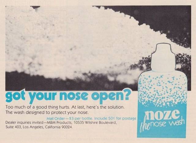 Yes, You’ve Read It Right, These Are Cocaine Ads