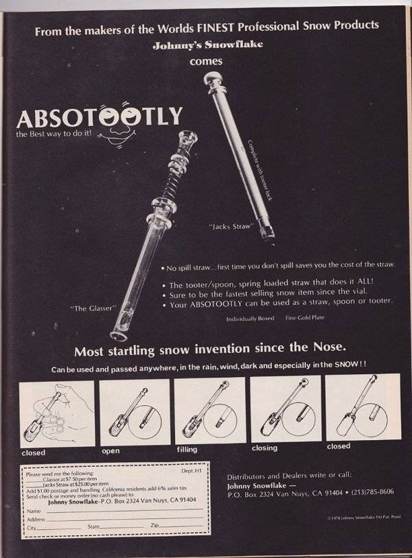 Yes, You’ve Read It Right, These Are Cocaine Ads