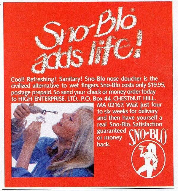 Yes, You’ve Read It Right, These Are Cocaine Ads