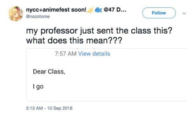 College Students Have A Long Way To Go To Reach Their Professors’ Levels Of Coolness
